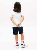 White Contrast Logo Graphic T-Shirt  Boys