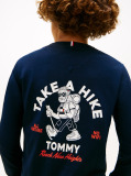 Blue Take A Hike Print Long Sleeve Tee  Boys
