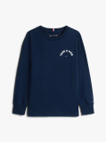 Blue Take A Hike Print Long Sleeve Tee  Boys