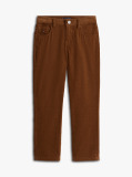 Brown Skater Fit Corduroy Trousers  Boys