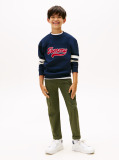 Blue Varsity Back Logo Colour-Blocked Sweatshirt  Boys