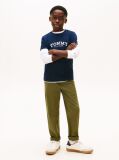 Blue Logo Print T-Shirt  Boys