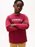 Red Logo Print Long Sleeve T-Shirt  Boys