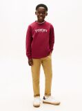 Red Logo Print Long Sleeve T-Shirt  Boys