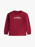 Red Logo Print Long Sleeve T-Shirt  Boys