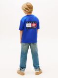 Blue Back Multi Logo Print Jersey T-Shirt  Boys