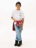 White Back Multi Logo Print Jersey T-Shirt  Boys