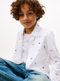 White Varsity Jersey Long Sleeve Shirt  Boys