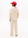 Beige Wavy Flag Terry Hoody  Boys