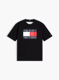Black Heritage Flag Print Jersey T-Shirt  Boys