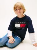 Blue Heritage Flag Print Jersey T-Shirt  Boys