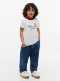 White Crest Logo Jersey T-Shirt  Boys