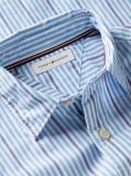 Multi Regular Fit Stripe Logo Embroidery Poplin Shirt  Boys