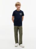 Blue Outline Flag Logo Jersey T-Shirt  Boys
