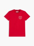 Red Outline Flag Logo Jersey T-Shirt  Boys