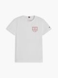White Outline Flag Logo Jersey T-Shirt  Boys
