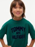 Green Logo Jersey Crew Neck T-Shirt  Boys