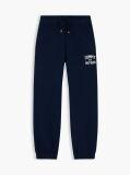 Blue Sueded Logo Joggers  Boys