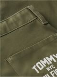 Green Herringbone Relaxed Twill Trousers  Boys