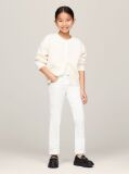 White Nora Mid Rise Skinny White Jeans  Girls