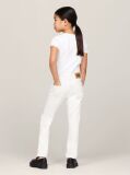 White Nora Mid Rise Skinny White Jeans  Girls