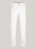 White Nora Mid Rise Skinny White Jeans  Girls
