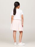 Pink Hilfiger Monotype Drawstring Waistband Skirt  Girls