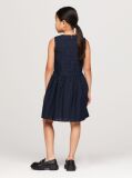 Blue TH Monogram Broderie Anglaise Sleeveless Dress  Girls