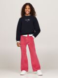 Blue Script Logo Relaxed Sweatshirt  Girls