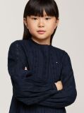 Blue Hilfiger Monotype Broderie Anglaise Dress  Girls