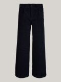Blue Corduroy Wide Leg Chinos  Girls