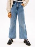 Blue Sequin Flag Wide Leg Jeans  Girls
