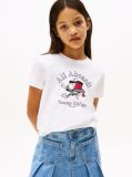 White Flag Character T-Shirt  Girls