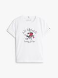White Flag Character T-Shirt  Girls