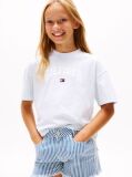 Blue Varsity Logo Mélange T-Shirt  Girls