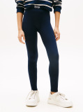 Blue Logo Full Length Leggings  Girls