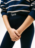 Blue Logo Full Length Leggings  Girls