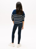 Blue Logo Full Length Leggings  Girls