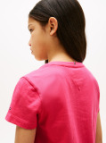 Pink Tonal Flag T-Shirt Short Sleeve  Girls