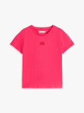 Pink Tonal Flag T-Shirt Short Sleeve  Girls