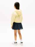 Yellow Relaxed Zip-Thru Hoody  Girls
