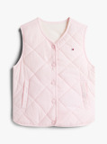Multi Reversible Quilted Vest  Girls