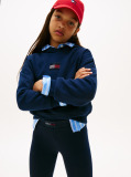 Blue Diamanté Flag Skinny Full Length Leggings  Girls