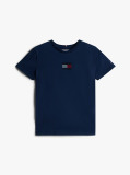 Blue Diamanté Flag Jersey T-Shirt  Girls