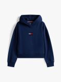 Blue Diamanté Flag Relaxed Fleece Hoody  Girls