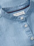 Denim Relaxed Fit Logo Embroidery Chambray Shirt  Girls