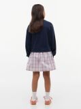Multi Essential Crest Sweatshirt Dress  Girls