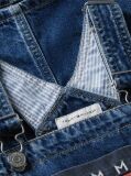 Denim Heritage Logo Pocket Denim Dungaree Dress  Girls