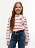 Multi Rope Logo Relaxed Long Sleeve T-Shirt  Girls