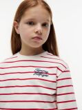 Multi Rope Logo Relaxed Long Sleeve T-Shirt  Girls